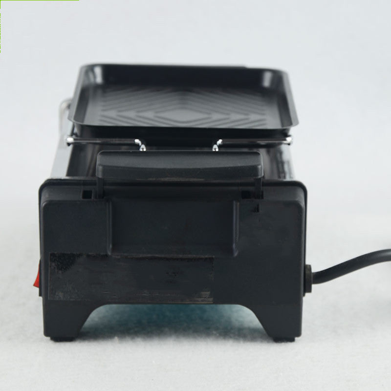 Parrilla eléctrica Teppanyaki pequeña para estudiantes en casa coreana para parejas sin humo