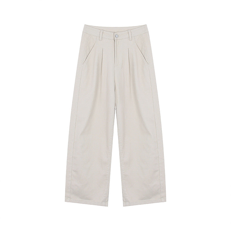 Autumn New High Waist Straight Casual Pants