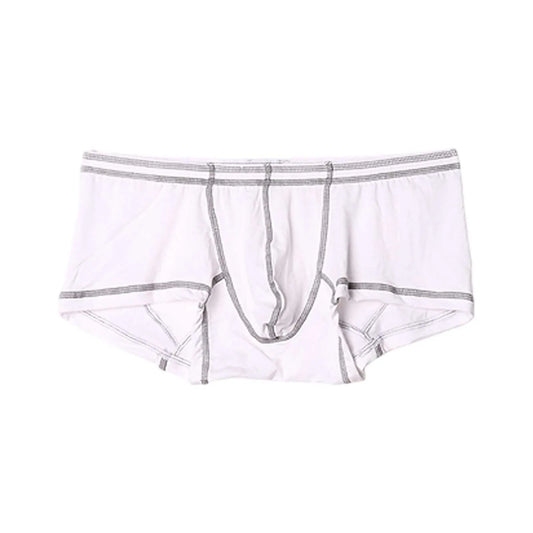 Men's Sports Underwear Bag Sweat Absorbent Breathable Sexy Contrast Line Fashion Print Breathable Cool