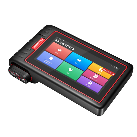 KINGBOLEN S6 OBD Automotive Scanner Bluetooth All System Car Diagnostic Tools 28 Resets IMMO/BMS/TPMS/ABS Bleeding Lifetime Free