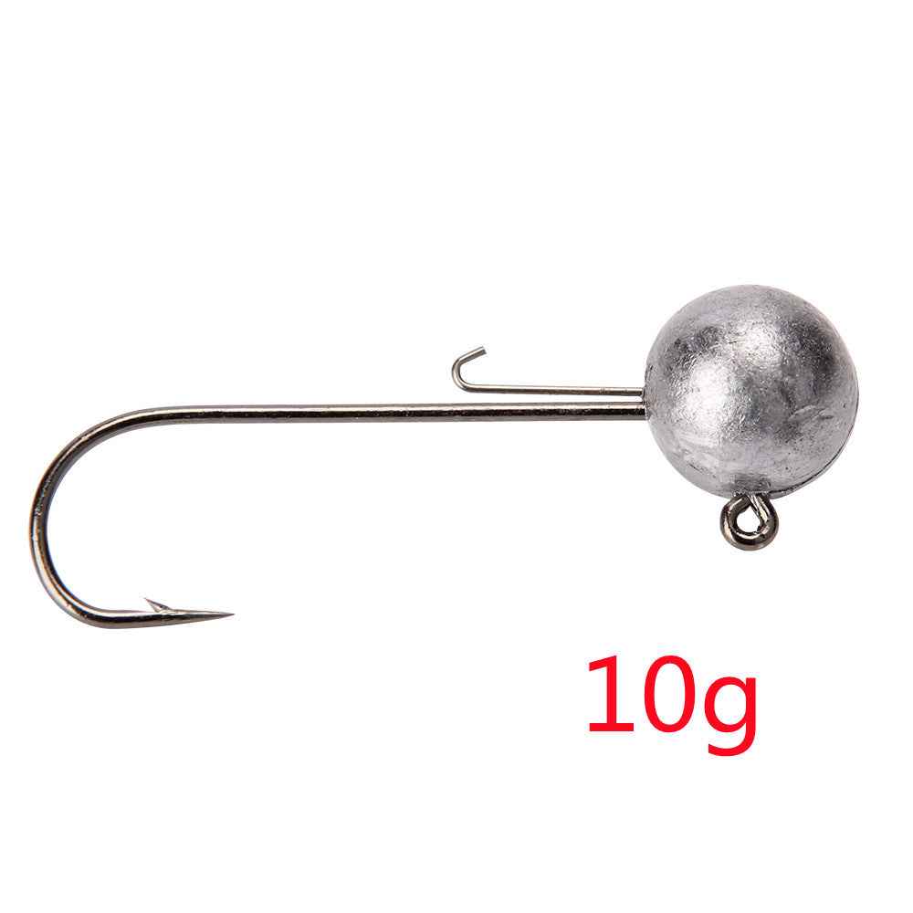 Long hook, lead head hook, special hook for fake bait