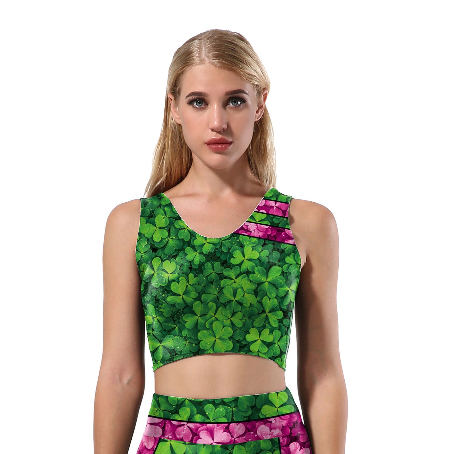 Saint Patrick's Day Digital Printing Festival Outfit Set