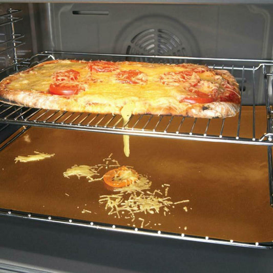 5 Piece Non Stick Copper Grill Mat Set