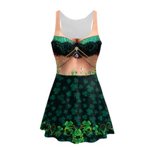 Charger l&#39;image dans la galerie, Oversized Women&#39;s St. Patrick&#39;s Day Printed A-line Dress