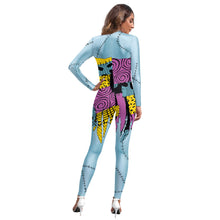 Carica l&#39;immagine nel visualizzatore di Gallery, Halloween Christmas Horror Night Cos Costume Sally Role Playing 3D Digital Printed One Piece Pants