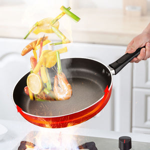 Household Simple Fashion Flat Non-Stick Frying Pan