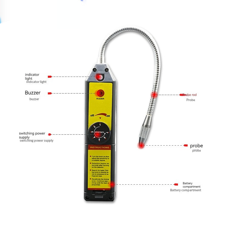 WJL-6000 Halogen Air Tightness Electronic Car Leak Detector