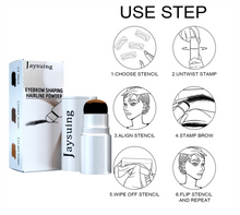 画像をギャラリービューアに読み込む, Waterproof And Sweatproof Eyebrow Powder Stamp Set