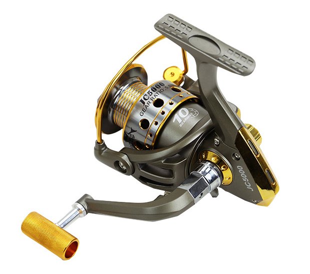 10 - axis metal head reel fishing reel metal handle fishing reel - Bloomfield's