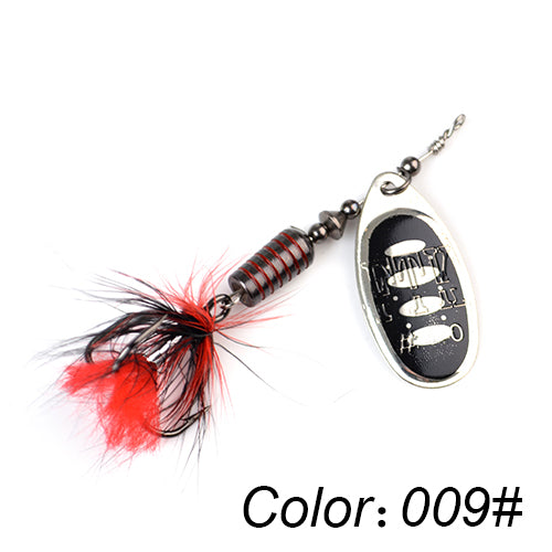 Special bionic bait fishing gear for rotating metal sea fishing