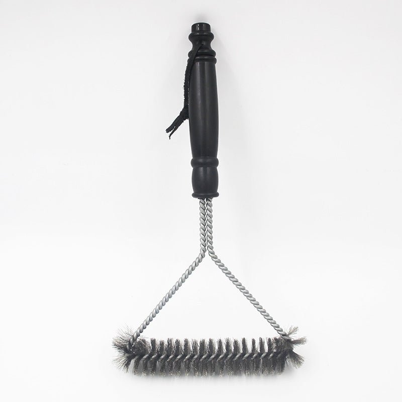 12 inch stainless steel curl cleaning brush BBQ grill brush BBQ professional cleaning wire brush - Bloomfield's