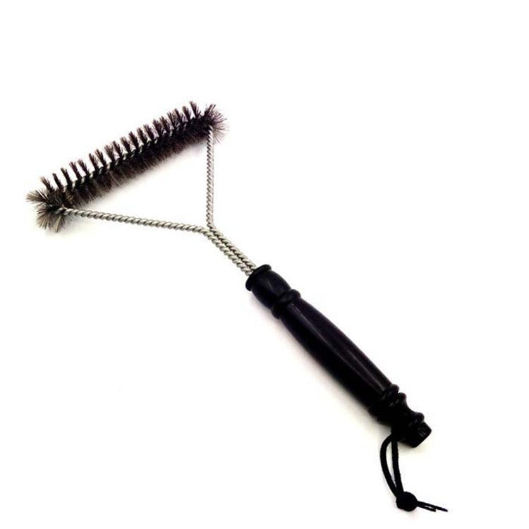 12 inch stainless steel curl cleaning brush BBQ grill brush BBQ professional cleaning wire brush - Bloomfield's