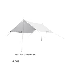 画像をギャラリービューアに読み込む, MU Gaodi Outdoor Rainproof Awning Tent Light Luxury Camping Equipment UV-proof Oxford Cloth Canopy