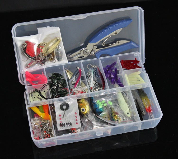 132 Pcs Fishing Lures Set Mixed Minnow Hooks Fish Lure Kit In Box Artificial Bait Fishing - Bloomfield's