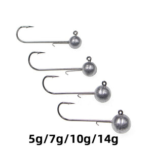 Long hook, lead head hook, special hook for fake bait