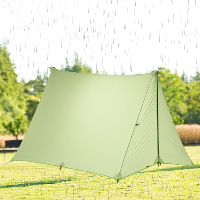 Double Silicon Fabric Rain Proof Sunshade Tent