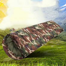 画像をギャラリービューアに読み込む, Camping emergency camouflage sleeping bag