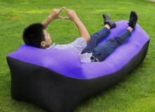 画像をギャラリービューアに読み込む, Outdoor Air Sofa Fast Inflatable Laybag Hangout Lounger Beach Air Bed Folding Sleeping Bag Lazy Sofa Lazy Air Sofa