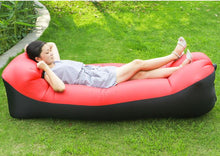 画像をギャラリービューアに読み込む, Outdoor Air Sofa Fast Inflatable Laybag Hangout Lounger Beach Air Bed Folding Sleeping Bag Lazy Sofa Lazy Air Sofa