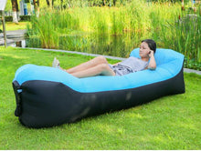 画像をギャラリービューアに読み込む, Outdoor Air Sofa Fast Inflatable Laybag Hangout Lounger Beach Air Bed Folding Sleeping Bag Lazy Sofa Lazy Air Sofa