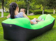 画像をギャラリービューアに読み込む, Outdoor Air Sofa Fast Inflatable Laybag Hangout Lounger Beach Air Bed Folding Sleeping Bag Lazy Sofa Lazy Air Sofa