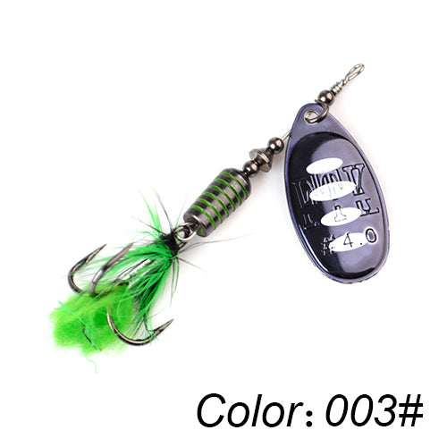 Special bionic bait fishing gear for rotating metal sea fishing