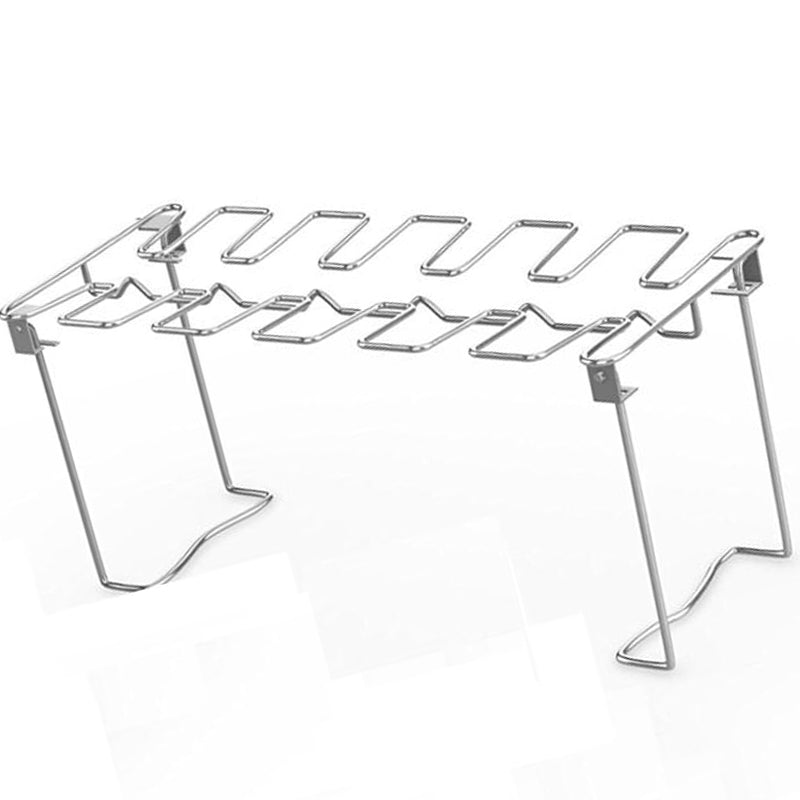 Galvanized Chicken Leg Rack Folding Grill