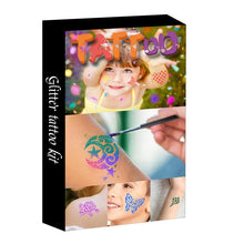 画像をギャラリービューアに読み込む, New Innovative Diamond Glitter Tattoo Set Semi-Permanent Small Tattoo Template Wholesale