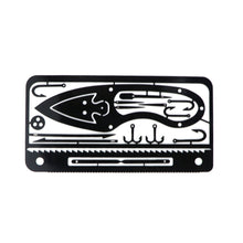 画像をギャラリービューアに読み込む, Multifunctional Fishing Card, Field Survival Tool Card, Fishing Equipment, Portable Fishing Hook Card