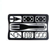 画像をギャラリービューアに読み込む, Multifunctional Fishing Card, Field Survival Tool Card, Fishing Equipment, Portable Fishing Hook Card