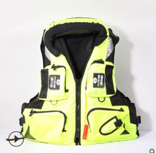 Laden Sie das Bild in den Galerie-Viewer, Sea Fishing Life Jacket Rock Fishing Adult Fishing Waistcoat Multi-Function Portable Swimming Large Buoyancy