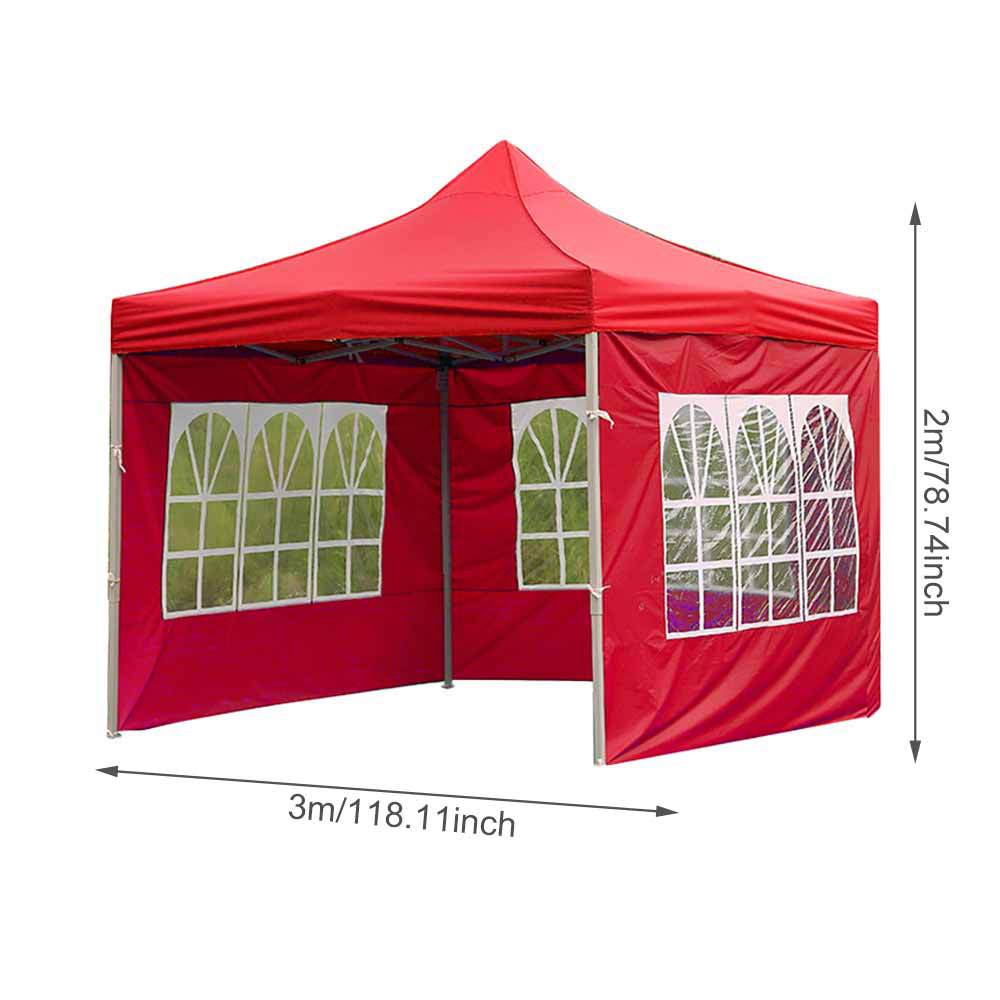 Portable Outdoor Tent Surface Replacement Rainproof Canopy Party Waterproof Gazebo Canopy Top Cover Garden Shade Shelter Windbar
