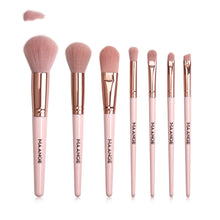 画像をギャラリービューアに読み込む, Pink makeup brush set powder eyeshadow blend