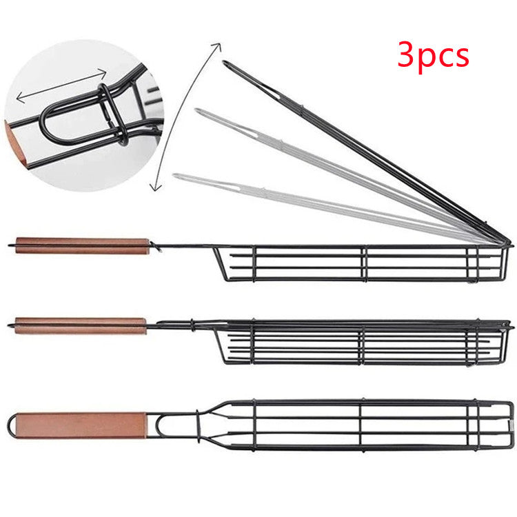 BBQ Grill Mesh Stainless Steel Kitchen Accessories