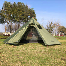 Cargar imagen en el visor de la galería, Super Light Camping Tent 3-4 People Big Pyramid Tent Backpack Tent