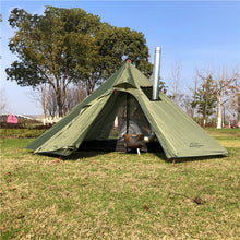 Cargar imagen en el visor de la galería, Super Light Camping Tent 3-4 People Big Pyramid Tent Backpack Tent