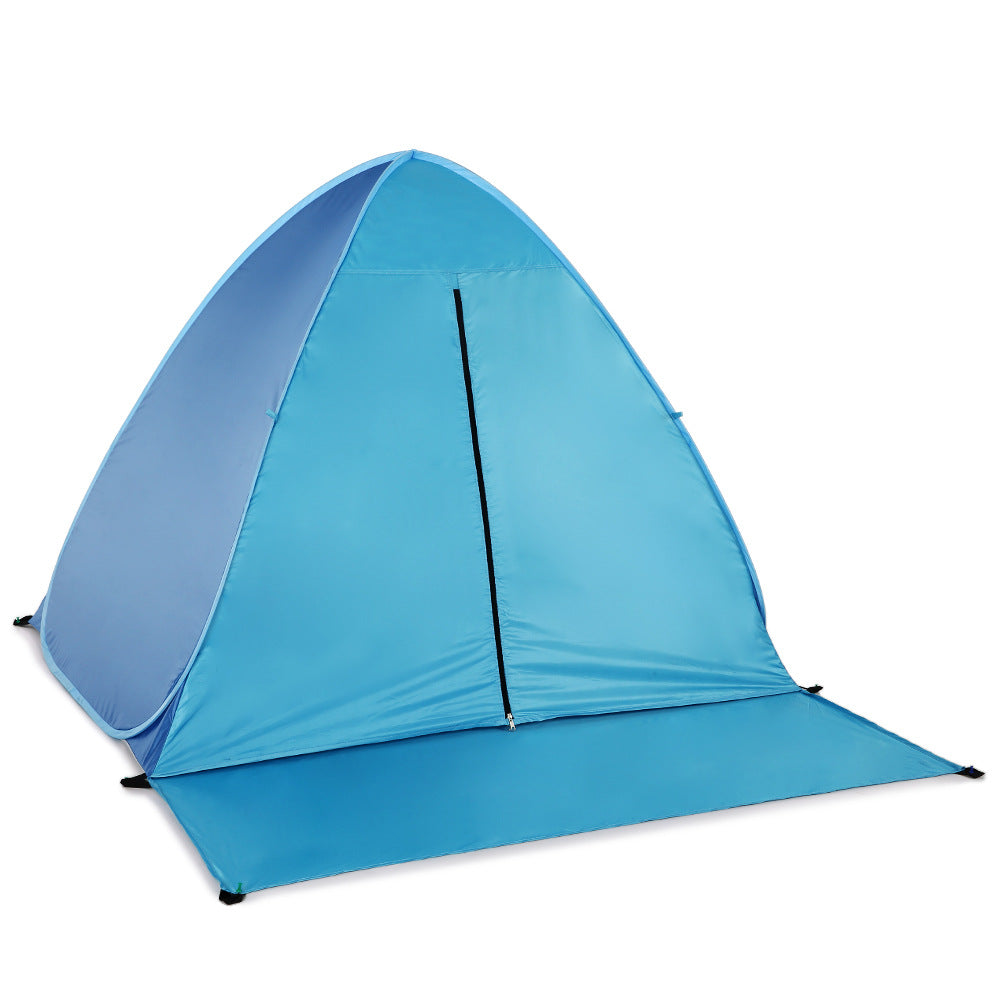 Automatic Construction-Free Camping Tent With Curtain