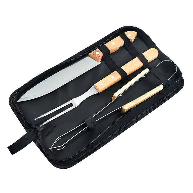 Budaihe Wooden Handle Grill Set