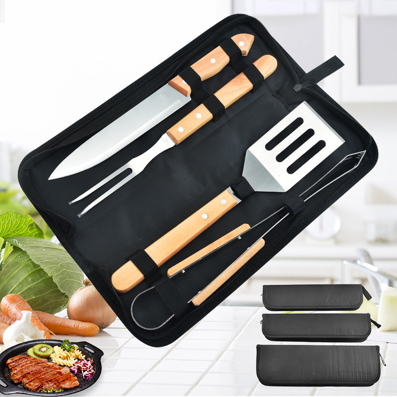 Budaihe Wooden Handle Grill Set