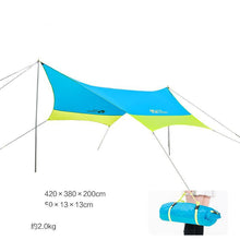 画像をギャラリービューアに読み込む, MU Gaodi Canopy Tent Portable Outdoor Portable Junting Ultra-light Awning Camping Camping Rainproof Sun Protection Equipment