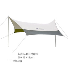 画像をギャラリービューアに読み込む, MU Gaodi Canopy Tent Portable Outdoor Portable Junting Ultra-light Awning Camping Camping Rainproof Sun Protection Equipment