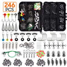 Charger l&#39;image dans la galerie, Sea Fishing 246 Pieces Set Box Set Storage Box Full Set Of Fishing Accessories Bait