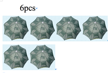 画像をギャラリービューアに読み込む, Strengthened 4-20 Holes Automatic Fishing Net Shrimp Cage Nylon Foldable Fish Trap Cast Net Cast Fold Crab Trap Fishing Network
