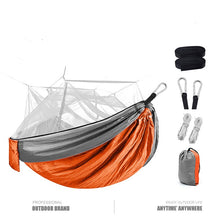 Laden Sie das Bild in den Galerie-Viewer, Outdoor Encrypted Mosquito Net Hammock Outdoor Camping With Mosquito Net Hammock