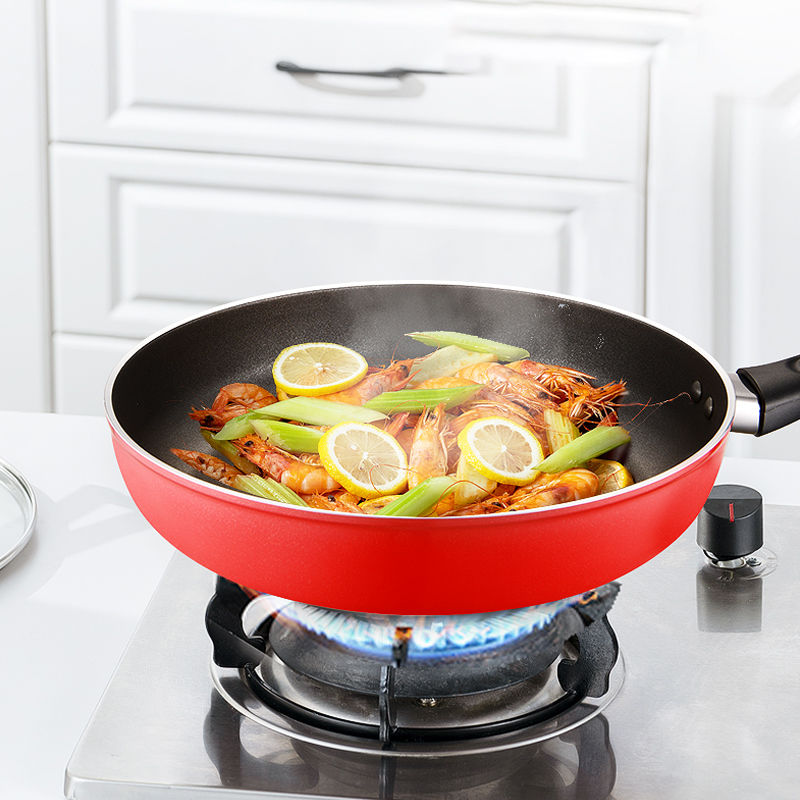 Household Simple Fashion Flat Non-Stick Frying Pan