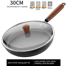 Laden Sie das Bild in den Galerie-Viewer, Medical Stone Frying Pan Non-stick Multi-functional Pan Light Oil Smoke Griddle