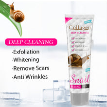 画像をギャラリービューアに読み込む, Snail Collagen Face Whitening Cleansing Repair Set