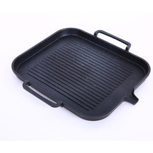 Laden Sie das Bild in den Galerie-Viewer, Square BBQ Plate Teppanyaki Smokeless Non-stick Barbecue Pan