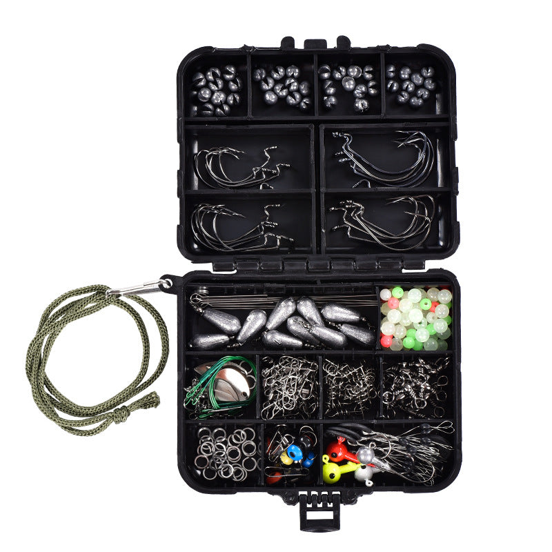 Sea Fishing 246 Pieces Set Box Set Storage Box Full Set Of Fishing Accessories Bait