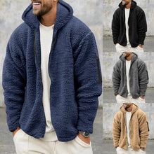 画像をギャラリービューアに読み込む, Men&#39;s Double-sided Fleece Warm Jacket